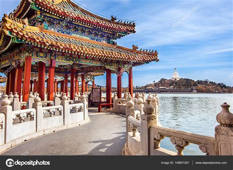 Beihai Park Beijing China — Stock Photo © SchnepfPictures #148601291