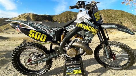 500cc Two Stroke RAW TMzilla - Dirt Bike Magazine - YouTube