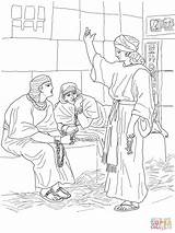 Joseph In Prison Coloring Page  Free Printable Coloring Pages sketch template
