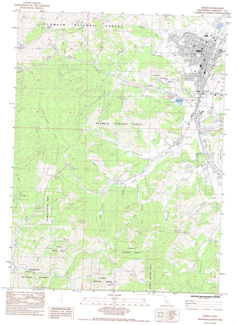 Yreka topographic map, CA - USGS Topo Quad 41122f6