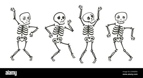 3 Skeleton Art Dancing Skeleton Cute Skeleton Funny Skeleton Drawing ...