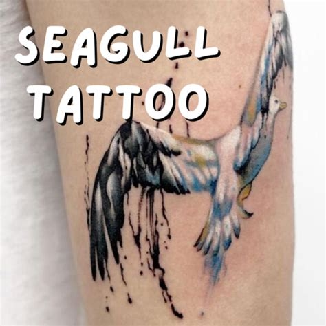 Flying Seagull Tattoo Ideas & Their Meaning - Tattoo Glee