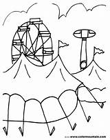 Carnival rides coloring Pages Download And Print For Free sketch template