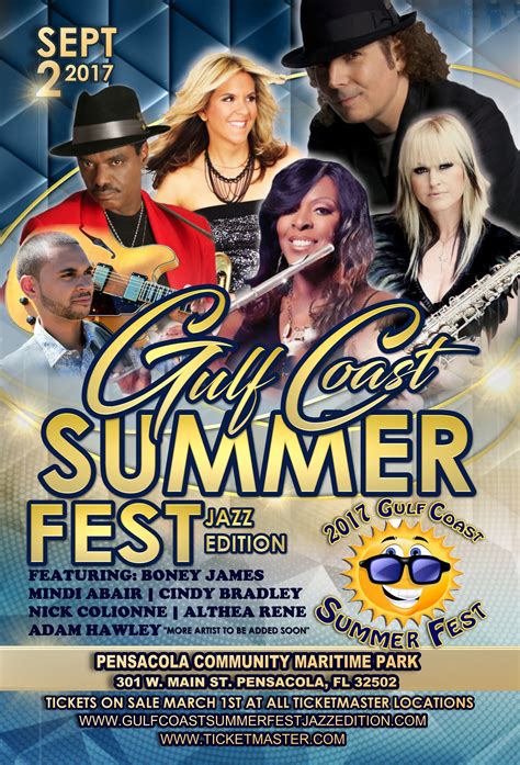 Gulf Coast Summer Fest Jazz Edition