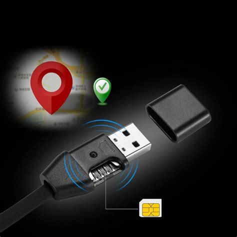 Mini spy microphone built in a USB cable Compatible Iphone