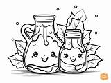 Maple Syrup Coloring Page For Kids  Free Printable sketch template