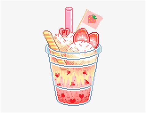 Soda Clipart Pixel Art - Kawaii Pixel Food Transparent PNG Image | Transparent PNG Free Download ...