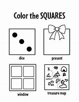 Free square Shape Activity Sheets For School Children  Worksheets Library sketch template
