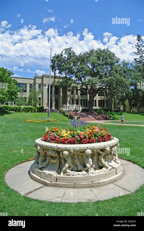 view of the Los Gatos High school historic campus Stock Photo - Alamy