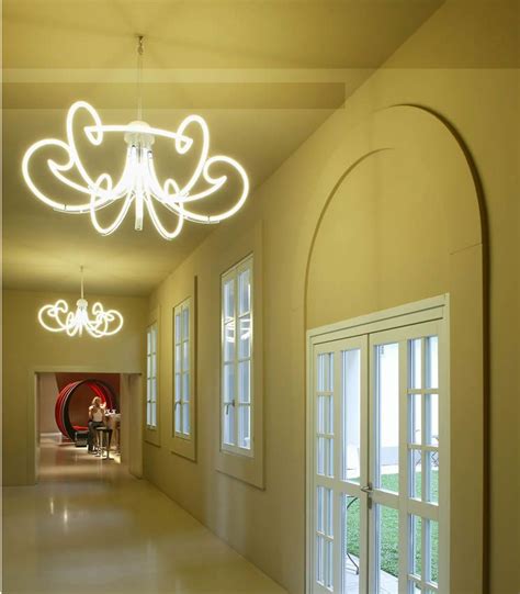 If It's Hip, It's Here (Archives): The Neon Angelica Chandelier by Nucleo.