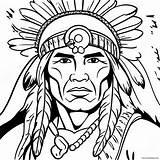 Realistic Native American Warrior Coloring Page 46823 37017 sketch template