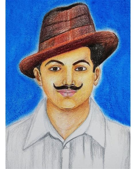 Top 140+ bhagat singh drawing easy latest - seven.edu.vn