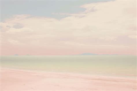 Pink beach landscape outdoors horizon. | Premium Photo - rawpixel