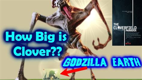 How big is the Cloverfield Monster? / Godzilla Earth Size Comparison ...