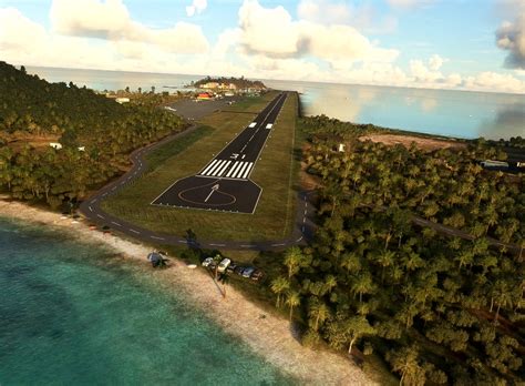 TVSC CANOUAN AIRPORT + HARBORD for Microsoft Flight Simulator | MSFS