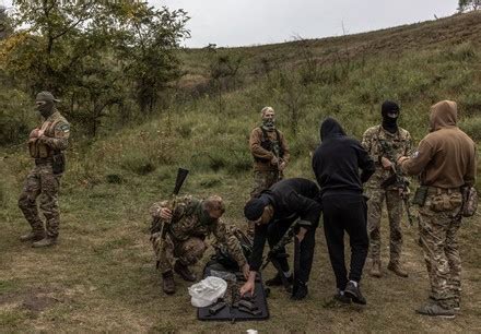 Volunteers Dzhokhar Dudayev Battalion Gather During Editorial Stock Photo - Stock Image ...