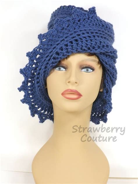 Unique Etsy Crochet and Knit Hats and Patterns Blog by Strawberry Couture : Womens Crochet Hat ...