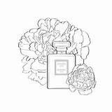 Perfume Coloring Pages sketch template