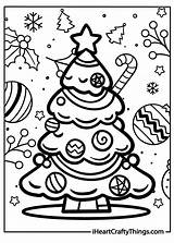 Cute Printable Christmas Coloring Pages sketch template