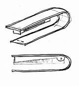 Stapler Coloring Pages sketch template