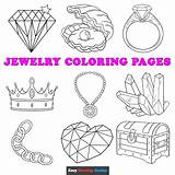 Free Printable Jewelry Coloring Pages For Kids sketch template