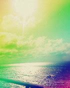 Free rainbow beach. phone wallpaper by iheartpink