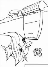 Finding Nemo In The Aquarium Coloring Page  Clowncoloringpages sketch template