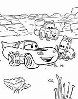 Lightning McQueen With Friends coloring Page  Download Print Or Color sketch template