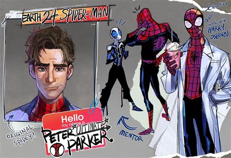 이사Isa on Instagram: "Here's my own #Spidersona Lisa & Earth-24's Peter Parker 🕸️ #Spiderman # ...