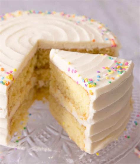 Vanilla Cake Recipe - Preppy Kitchen