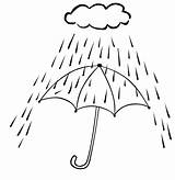 Rainy Day Coloring Sheets Pages sketch template