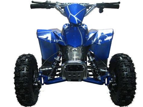 Electric Mini Quad ATV V3 24v - Red, Blue & White