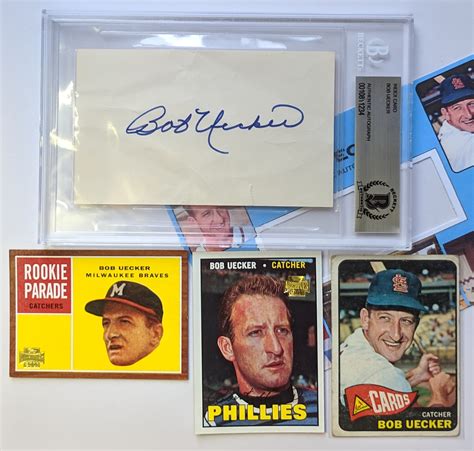 Baseball Card Breakdown: Bob Uecker autograph