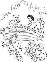 Prince Eric Little Mermaid Coloring Pages Sketch Page sketch template