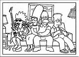 The Simpsons Coloring Pages 100 Free Images For Printing sketch template