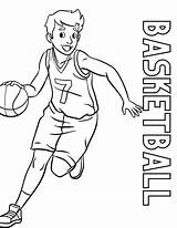Free Basketball Coloring Pages For Kids And Adults sketch template