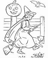 Witch Printable Coloring Pages sketch template