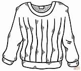 Sweater Coloring Pages sketch template