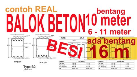 Ukuran Balok Beton Bentang 12 M Beinyu Com - Riset