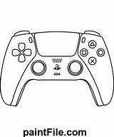 Free Printable PS5 Controller coloring page To Download In PDF Or  sketch template