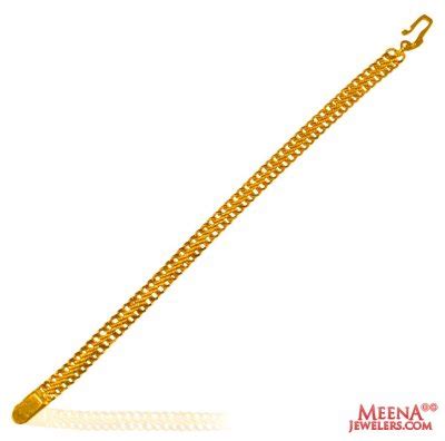 22Kt Gold Men Bracelet - BrMb25575 - 22K Gold bracelet for men's is ...