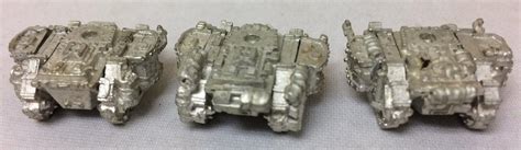 40k Epic Space Marine Predator Tank (3) - See Condition | #1866142784