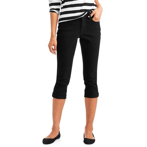 Women's Denim Capri Pants - Walmart.com