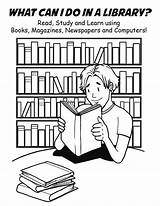 Library coloring pages To Download And Print For Free sketch template