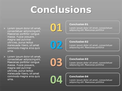 Conclusion Slide 16 | Powerpoint templates, Presentation slides templates, Powerpoint