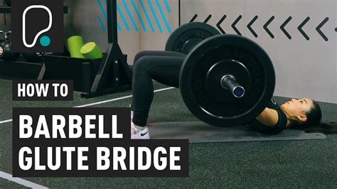 How To Do A Barbell Glute Bridge - YouTube