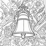 Bell Coloring Page 18330 14463 sketch template