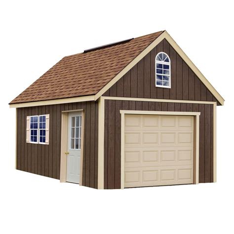 Best Barns Glenwood 12X16 Wood Garage | Free Shipping