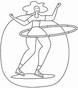 Hula Hoop coloring Page  Free Printable Coloring Pages sketch template