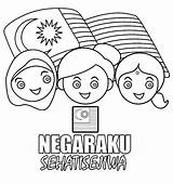 Malaysian 2 Coloring Page  Free Printable Pages For Kids sketch template